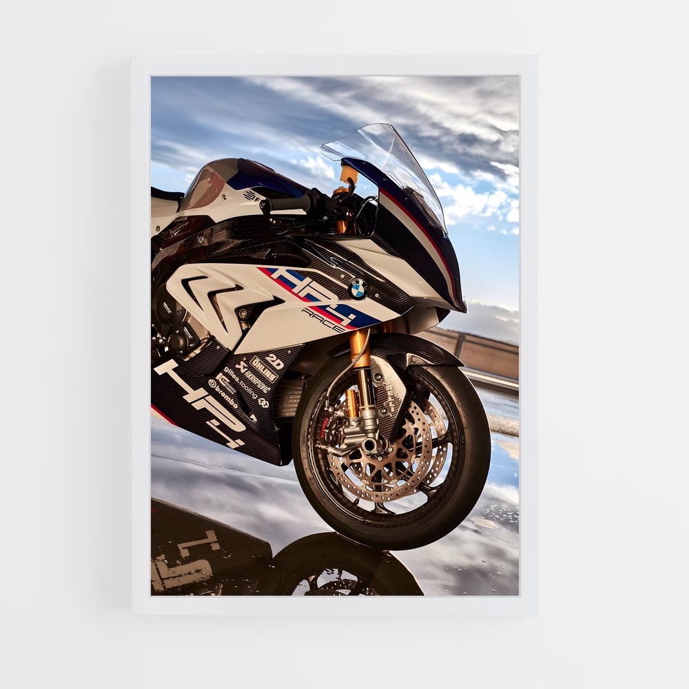 Poster course Hp incroyable – affiche BMW Motorrad (vue 3)